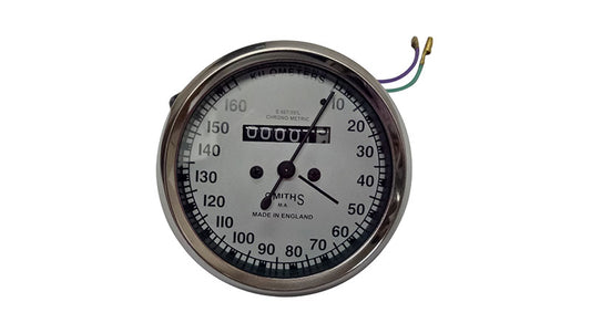 Smiths Replica Speedo Meter Speedometer 0-160 KMPH for BSA, Vincent, Ariel Model