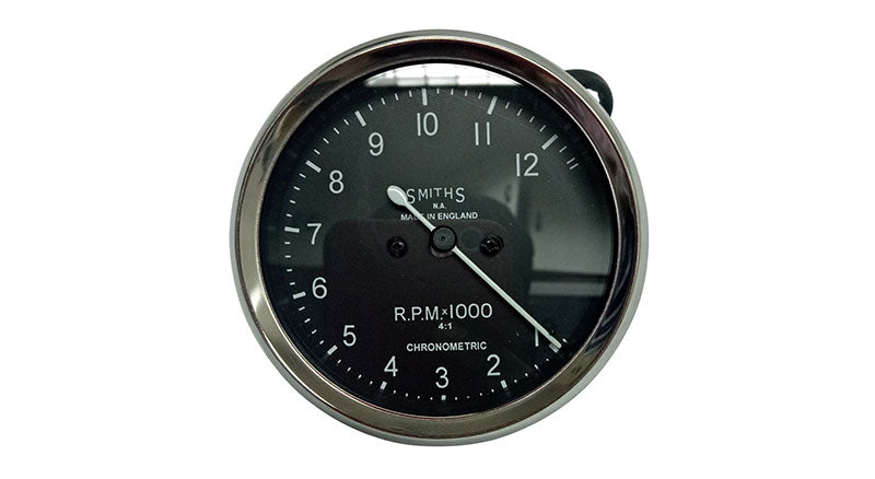 Smith Replica Tachometer Tacho Meter 0-12 RPM x 1000 For BSA, Vincent, Ariel