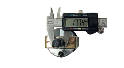 5 Pcs Smiths Replica Speedo Meter 0-80 MPH 2.5" Black For BSA, Vincent, Ariel