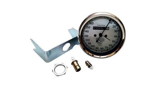 Speedometer 0-160Kmph Smiths Fits Royal Enfield, BSA, AJS Models