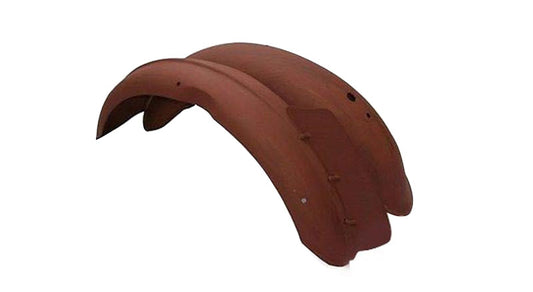 Royal Enfield Bare Metal Early 1950s Front And Rear Mudguard Set