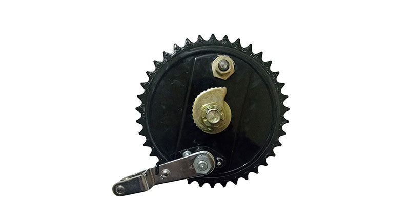 Royal Enfield Complete Rear Wheel Hub / Brake System / Bearings And Axle