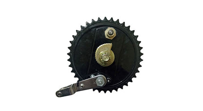 Royal Enfield Complete Rear Wheel Hub / Brake System / Bearings And Axle