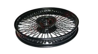Royal Enfield Front 80 Spokes Disc Brake Steel Black Coated Wheel Rim WM2-19"