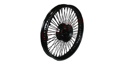 Royal Enfield Front 80 Spokes Disc Brake Steel Black Coated Wheel Rim WM2-19"