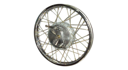 Royal Enfield Complete Front Wheel Rim 19" & 40 Holes With Drum Plate