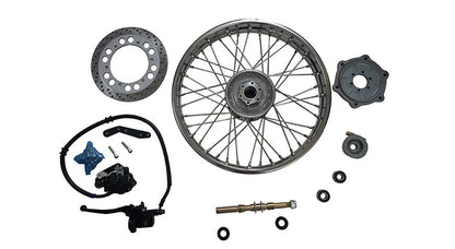 Royal Enfield Complete Front Wheel Disc Brake Model With Disc Brake Kit Assembly