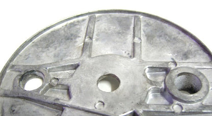 Royal Enfield Front Brake Cover Plate 6" Silver
