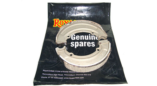 Royal Enfield 6" Brake Shoes Set C/W Lining