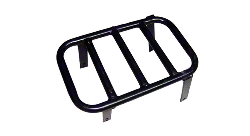 Royal Enfield Black Rear Luggage Rack Carrier Powder Coated