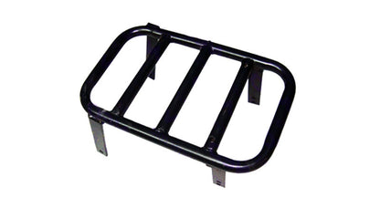 Royal Enfield Black Rear Luggage Rack Carrier Powder Coated