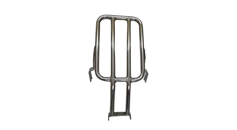 Royal Enfield Classic Chrome Rear Luggage Rack Carrier