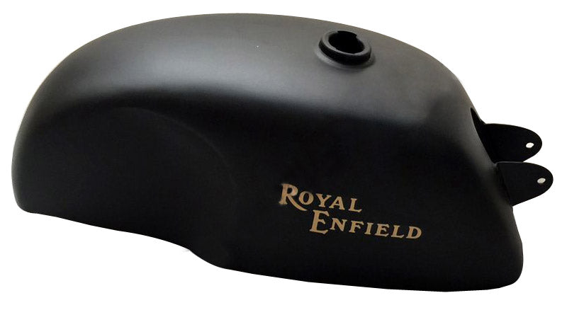 New Royal Enfield Cafe Racer Fuel Tank in Matt Black