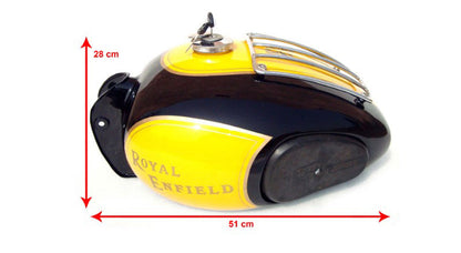 Royal Enfield Customized Heavy Duty Vintage Large Trail Petrol Tank