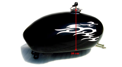 Royal Enfield Customized Petrol Tank Black T/Bird Type