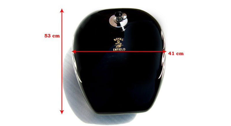 Royal Enfield Customized Petrol Tank Black T/Bird Type