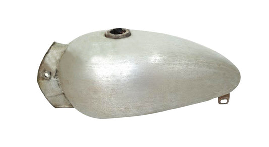 Royal Enfield Trials Raw Steel Petrol Tank