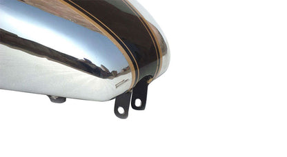 Royal Enfield Bullet Custom Deluxe Petrol Tank Chromed Black