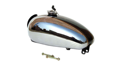 Royal Enfield Bullet Custom Deluxe Petrol Tank Chromed Black
