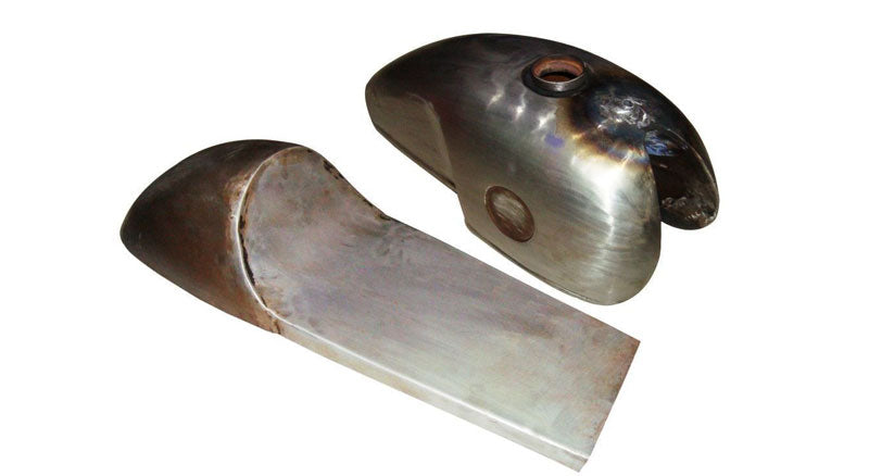 Benelli Mojave Cafe Racer 260 360 Petrol Fuel Gas Tank Hood Seat Pair Raw