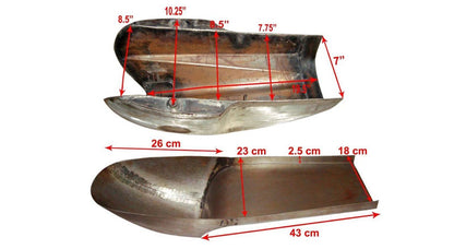 Benelli Mojave Cafe Racer 260 360 Petrol Fuel Gas Tank Hood Seat Pair Raw