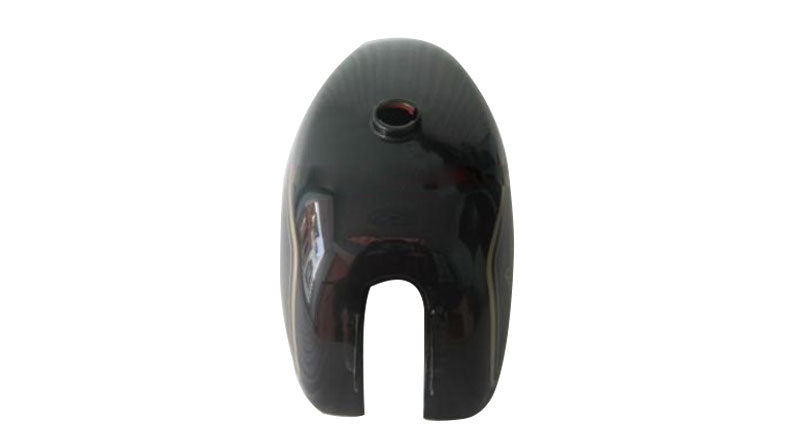 Royal Enfield Cafe Racer Black Painted 4 Gallon Petrol Tank