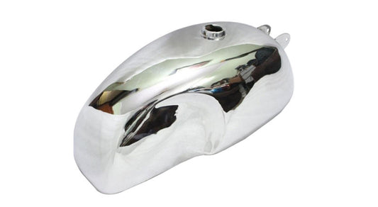 Royal Enfield Brand New Cafe Racer 4 Gallon Chrome Petrol Tank