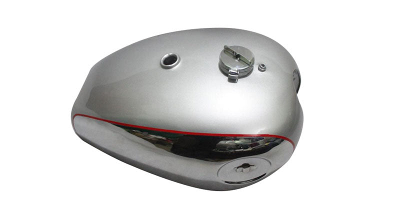 BSA Goldstar DBD32 DBD34 Gas Fuel Petrol Tank Chromed Silver Painted with Cap