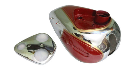 Ariel 500cc Red Hunter Gas Fuel Petrol Tank Chromed And Painted Red