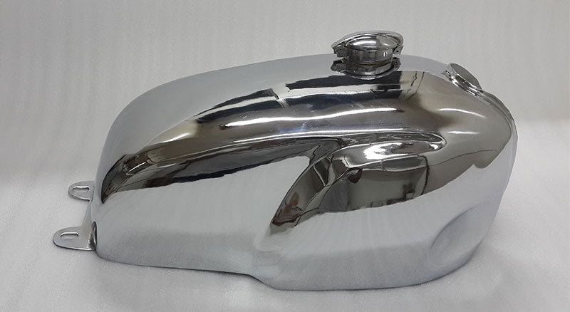 Honda CB XS Manx Style Cafe Racer Gas Fuel Petrol Tank Chrome
