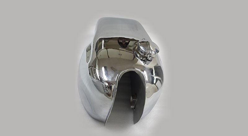 Honda CB XS Manx Style Cafe Racer Gas Fuel Petrol Tank Chrome