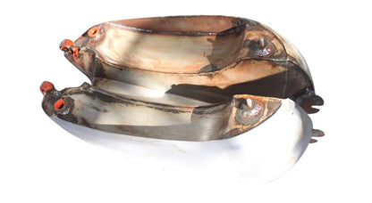 BSA A10 Golden Flash Gas Fuel Petrol Tank With Goldstar Filler Neck