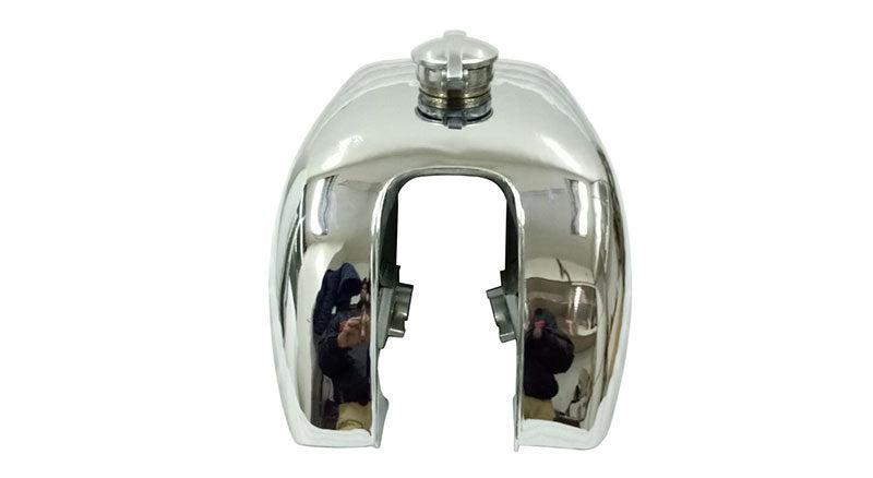 Honda CB400 Cafe Racer Chrome Gas Fuel Petrol Tank W Monza Cap