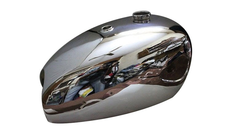 BSA A10 Golden Flash Shooting Star Pear Shape Tear Drop Gas Tank 4 Gallon