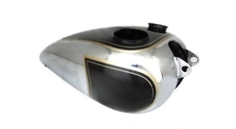 BSA Motorcycle C10 C11 Black Painted Chromed Petrol Tank
