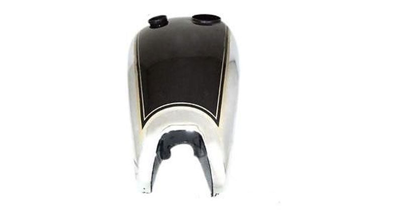 BSA Motorcycle C10 C11 Black Painted Chromed Petrol Tank