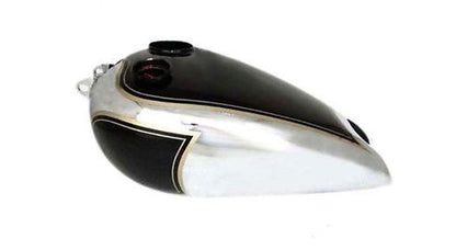 BSA Motorcycle C10 C11 Black Painted Chromed Petrol Tank