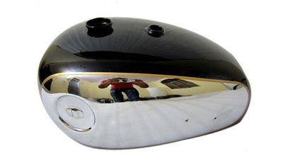 BSA A7 A10 Black Painted Chrome Petrol Tank High Quality