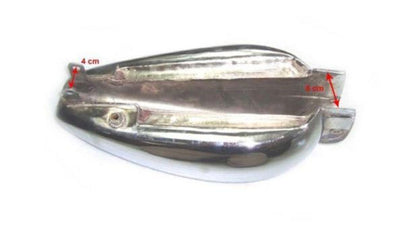Early 1950s-60s Chromed Petrol Tank Brand New For Royal Enfield Motorcycles