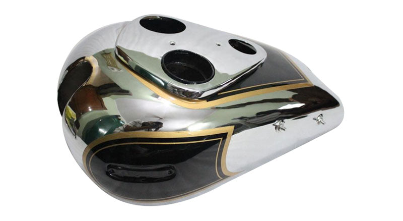 Ariel Square Four 4F Gas Fuel Petrol Tank Painted And Chrome Plated