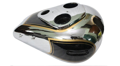 Ariel Square Four 4F Gas Fuel Petrol Tank Painted And Chrome Plated