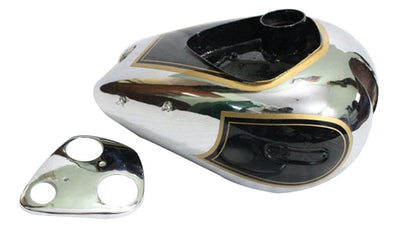 Ariel Square Four 4F Gas Fuel Petrol Tank Painted And Chrome Plated