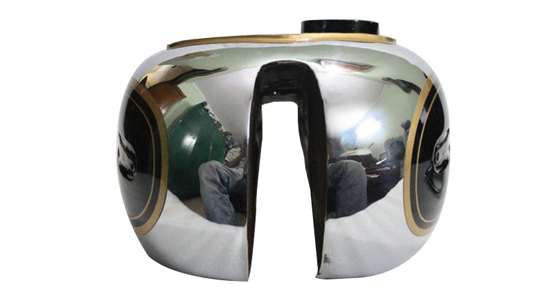 Ariel Square Four 4F Gas Fuel Petrol Tank Painted And Chrome Plated