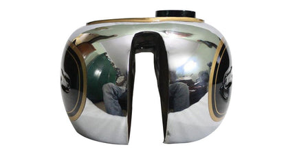 Ariel Square Four 4F Gas Fuel Petrol Tank Painted And Chrome Plated