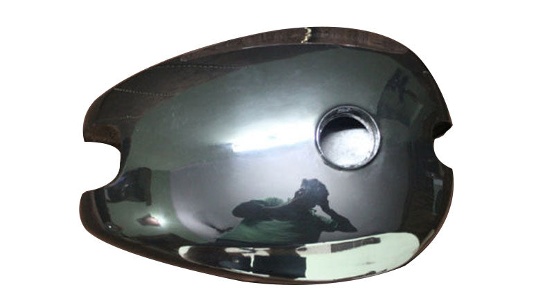 Ariel Square Four Reproduction Gas Tank Black Plated