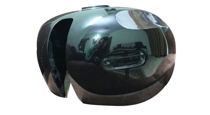 Ariel Square Four Reproduction Gas Tank Black Plated