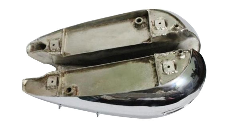 Ariel SQ4 Square Four 4H 4F Model Gas Fuel Petrol Tank Chrome Reproduction
