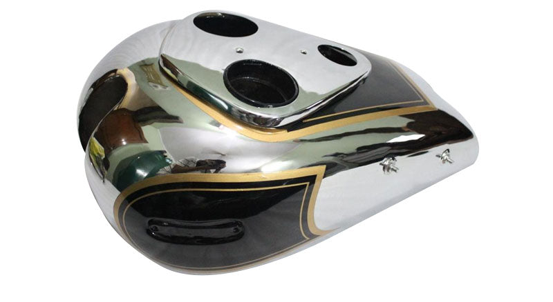 Ariel 500cc Red Hunter Gas Fuel Petrol Tank Chromed And Painted Black