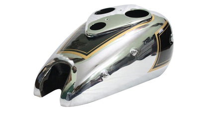 Ariel 500cc Red Hunter Gas Fuel Petrol Tank Chromed And Painted Black