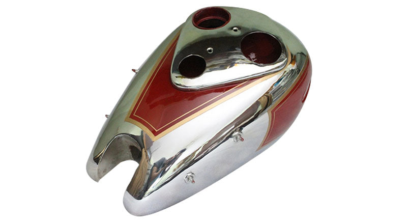 Ariel Square Four 4F Gas Fuel Petrol Tank Painted And Chrome Plated